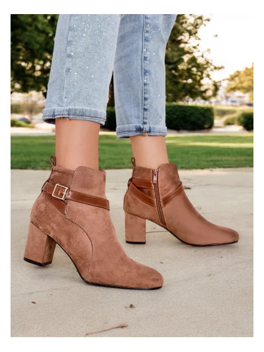 Resti Women's chunky heel ankle boots Eloron