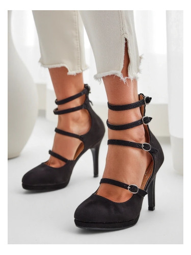 Resti Women's Stiletto Heels with Straps Celose