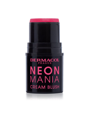Dermacol Neon Mania кремообразен руж цвят 1 Pink 5.2 гр.