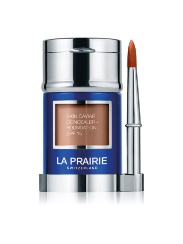 La Prairie Skin Caviar Concealer Foundation грим и коректор SPF 15 цвят N-30 Satin Nude 30 мл.