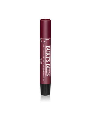 Burt’s Bees Lip Shimmer блясък за устни цвят Plum 2.6 гр.