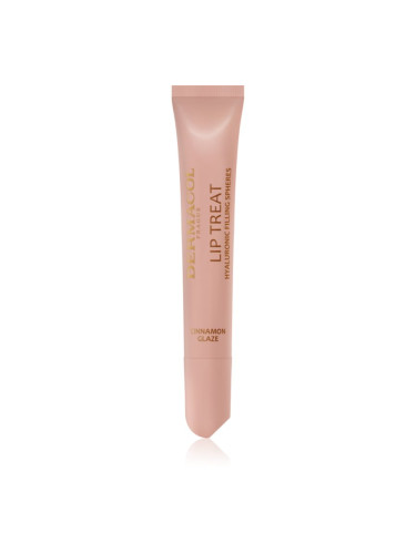 Dermacol Lip Treat хидратиращ блясък за устни цвят 2 Cinnamon Glaze (Vanilla & Cinnamon) 10 мл.