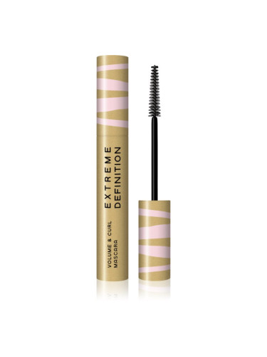 Dermacol Extreme Definition дълготрайна спирала за обем цвят Deep Black 11 мл.