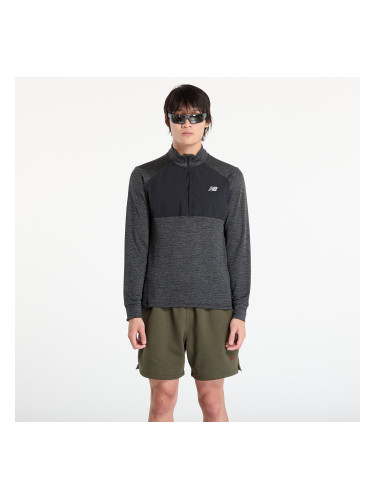 New Balance Athletics Heat Grid 1/2 Zip Black XL