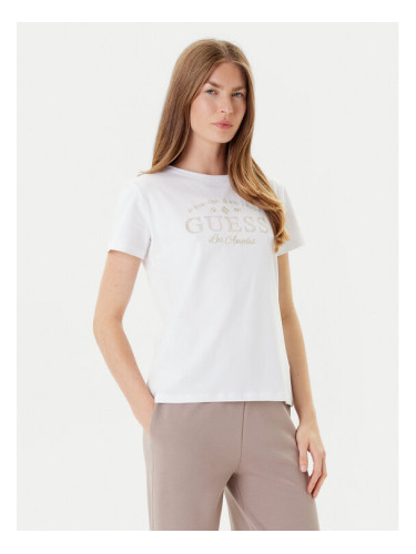 Guess Тишърт V5YI13J 1314 Бял Regular Fit