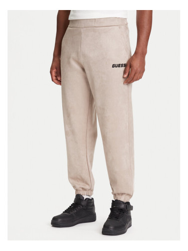 Guess Долнище анцуг Z5YB03 KCJY2 Бежов Regular Fit