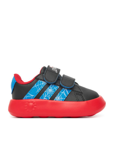 adidas Сникърси Grand Court Spider-Man Cf I JQ7828 Черен