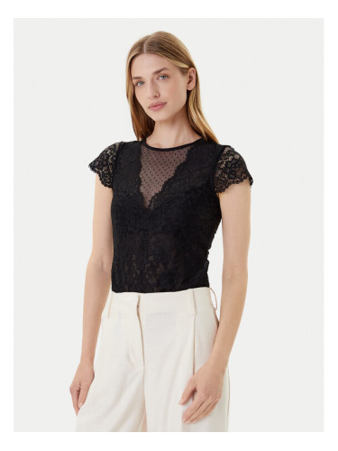 Morgan Боди 201-DONAO.N Черен Slim Fit