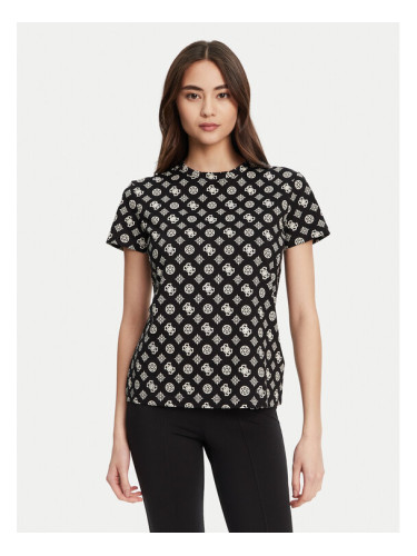 Guess Тишърт V5YI04 I3Z14 Черен Regular Fit