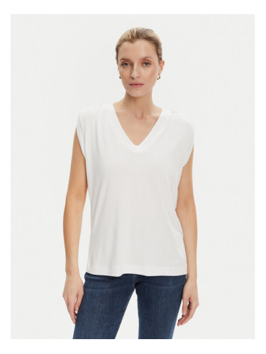 Guess Блуза W5YP52 KCYW2 Бял Regular Fit