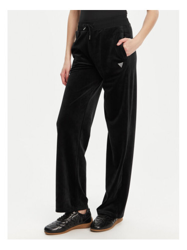 Guess Долнище анцуг V3BB26 K0232 Черен Regular Fit