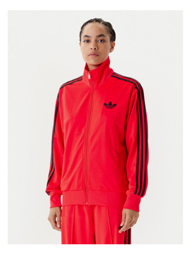 adidas Суитшърт adicolor Classic Firebird JW3663 Оранжев Loose Fit