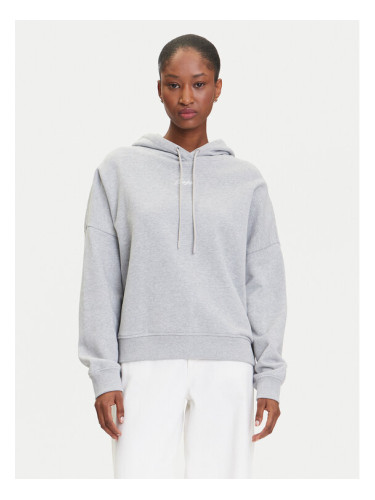 BOSS Суитшърт C_Ehoody 50547572 Сив Oversize