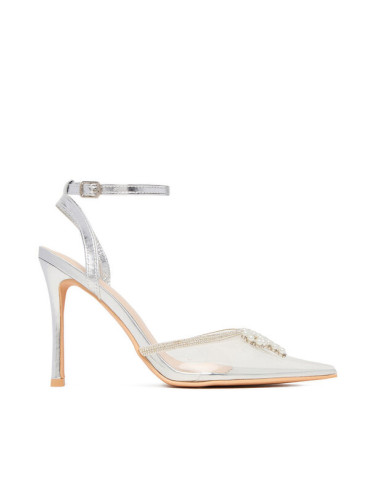 DeeZee Обувки на ток LIA SILVER RU Прозрачен