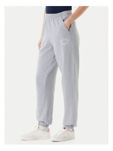 Tommy Jeans Долнище анцуг Varsity DW0DW20994 Сив Regular Fit