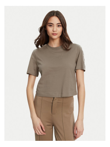 Guess Тишърт V3RI08 I3Z14 Кафяв Regular Fit