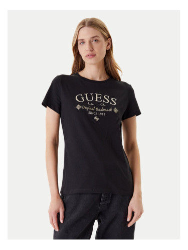Guess Тишърт V5YI03 I3Z14 Черен Regular Fit