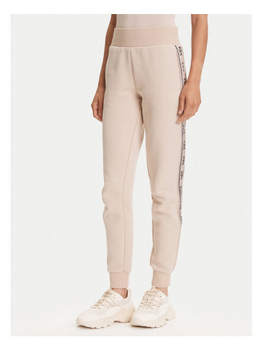 Guess Долнище анцуг V2YB15 KB3P2 Бежов Regular Fit