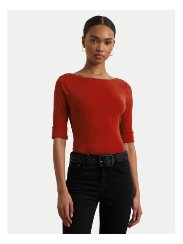 LAUREN RALPH LAUREN Блуза 200654963193 Червен Slim Fit