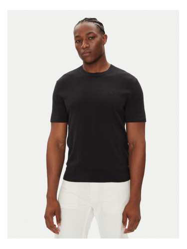 Calvin Klein Тишърт Supima LV04LC333G Черен Regular Fit