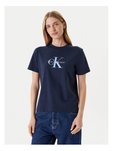 Calvin Klein Jeans Тишърт Hero Classic LV047B865G Тъмносин Regular Fit