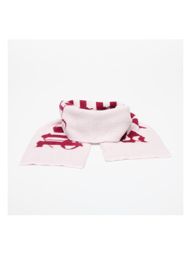 Шал Palm Angels Kids Logo Knit Scarf Rose Pink/ Brick Red Universal