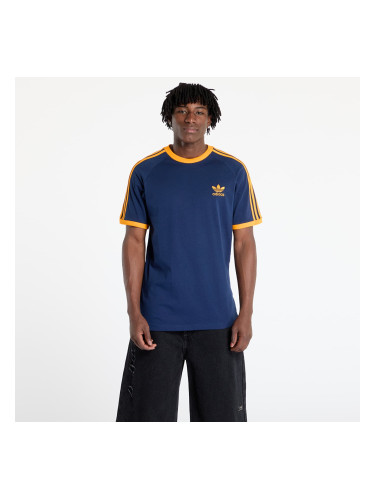 Тениска adidas Adicolor Classics 3-Stripes T-Shirt Night Indigo/ Crew Orange M