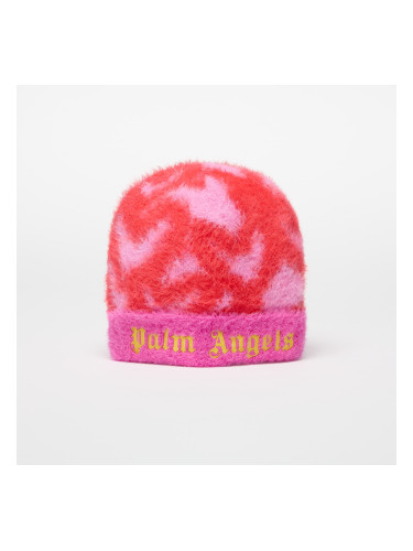Шапка Palm Angels Kids Pa Spray Hearts Knit Beanie Rose Pink/ Brick Red II