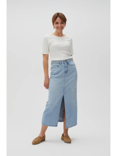 Marisse Women's Skirt L-Sc-4601 L.Blue