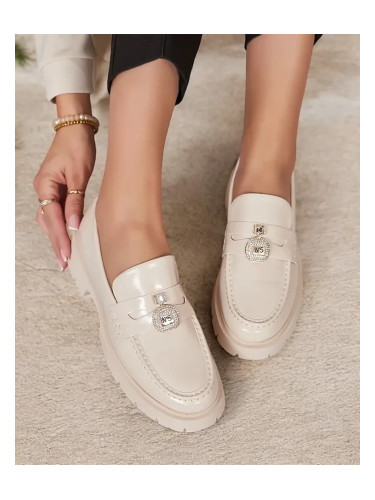 Resti Women's lacquered moccasins Bemies