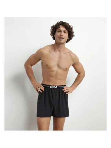 DIM ICONS LOOSE BOXER - Men's loose boxer shorts - black