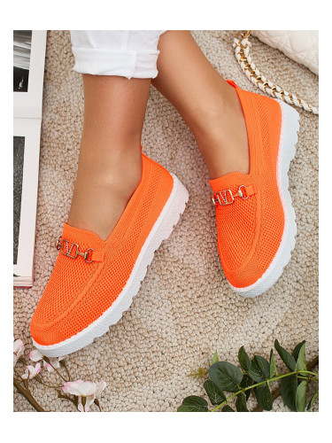 Resti Women's fabric moccasins with gold embellishment Erticae