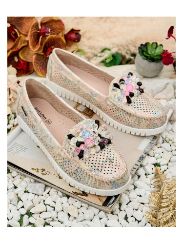 Resti Women's beaded openwork moccasins Nasfali