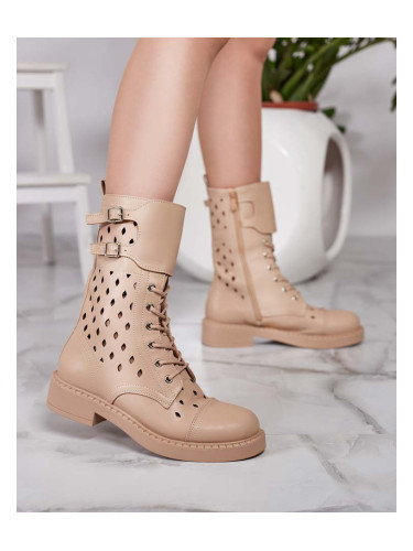 Resti Women's openwork lace-up boots Belsel
