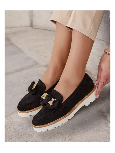 Resti Women's moccasins with bow Ezizer
