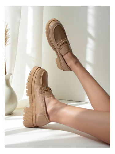 Resti Women's patent moccasins Adelio