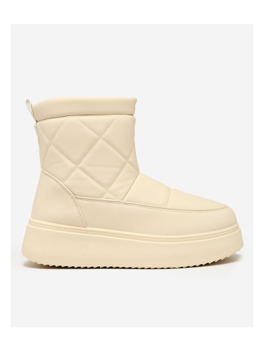 Resti Beige women's boots a'la snow boots Kacecica