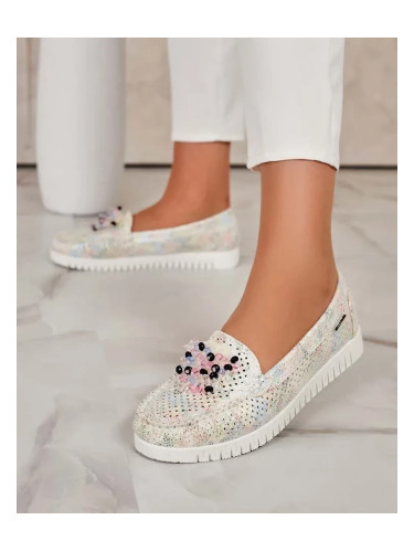 Resti Women's beaded openwork moccasins Namis