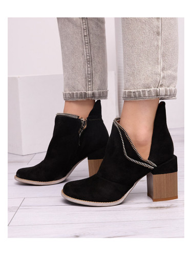 Resti Black women's insulated boots on a post Mukis - Footwear