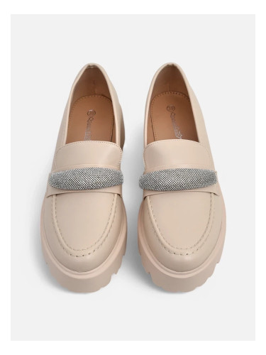 Resti Women's moccasins with zircons Emerne
