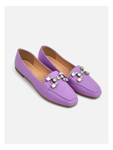 Resti Women's loafers with rhinestones Lecilla