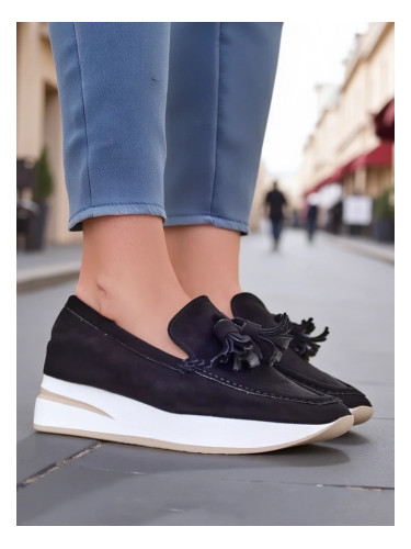 Resti Women's moccasins on a low wedge Fethole