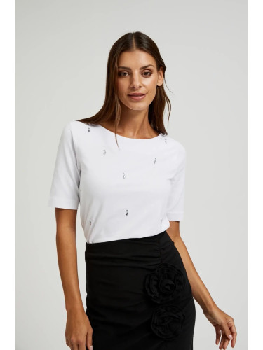 Marisse Women's Blouse Z-Ts-4537 White