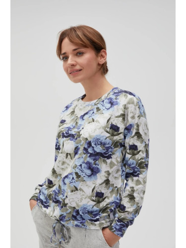 Marisse Women's Sweatshirt L-Bl-4606 Blue