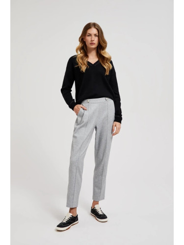 Marisse Women's Trousers Z-Sp-4501 Grey Mel