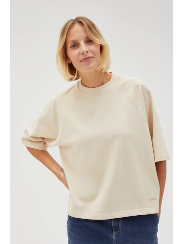 Marisse Women's Sweatshirt L-Bl-4615 L.Beige