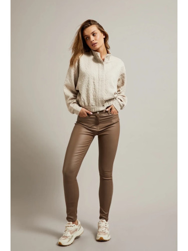 Marisse Women's Trousers Z-Sp-4525 Coffee