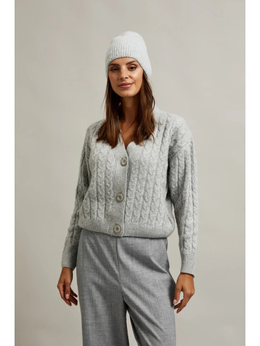 Marisse Women's Sweater Z-Sw-4521 L.Grey Mel