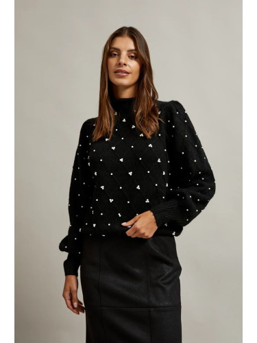 Marisse Women's Sweater Z-Sw-4528 Black