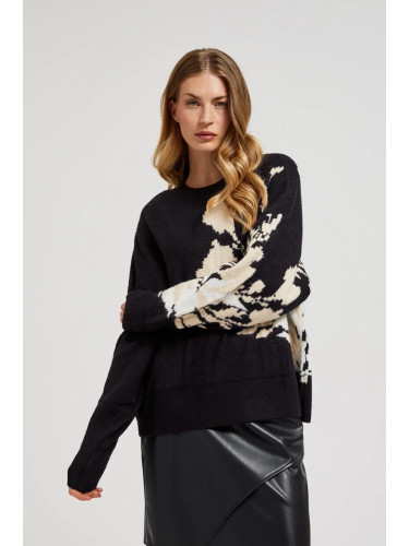 Marisse Women's Sweater Z-Sw-4565 Black